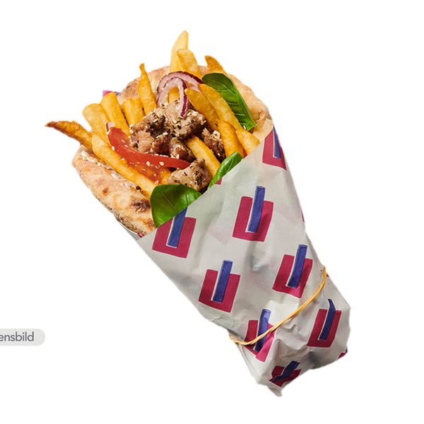 Gyros Med Bröd